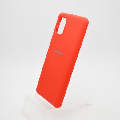 Чехол накладка Silicon Cover для Samsung A315 Galaxy A31 Red