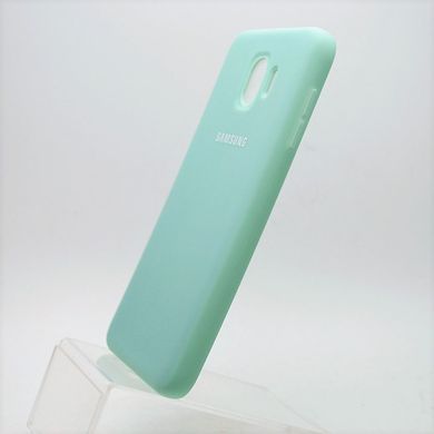 Матовый чехол New Silicon Cover для Samsung J400 Galaxy J4 (2018) Turquoise (C)