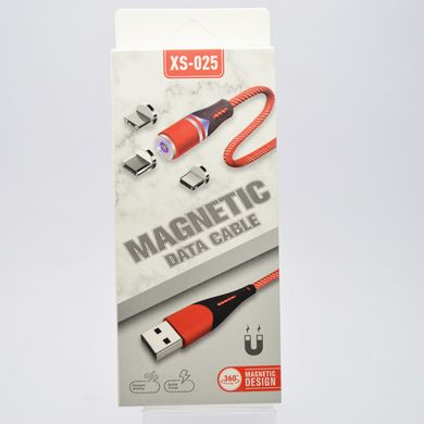 Магнітний кабель Magnetic XS-025 Type-C Black