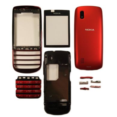 Корпус для телефона Nokia 300 Asha Red HC