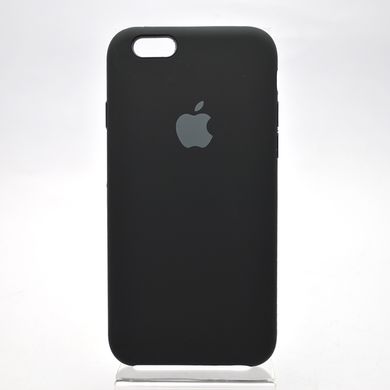 Чохол накладка Silicon Case для iPhone 6/iPhone 6s Black/Чорний