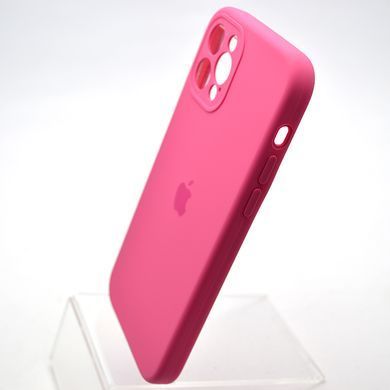 Силіконовий чохол накладка Silicon Case Full Camera для iPhone 12 Pro Max Dragon Fruit Color