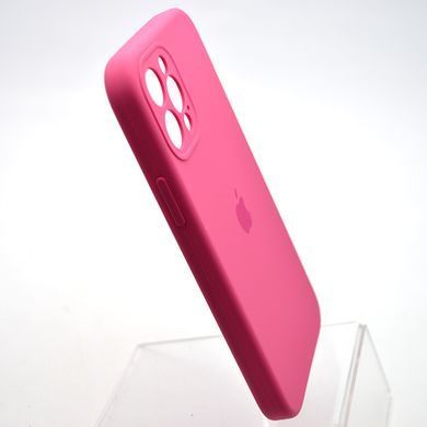 Силіконовий чохол накладка Silicon Case Full Camera для iPhone 12 Pro Max Dragon Fruit Color