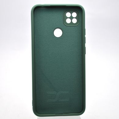 Чехол накладка Silicon Case Full Camera для Xiaomi Redmi 9C/Redmi 10A Dark Green