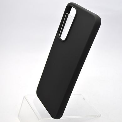 Чехол накладка Silicone case Full Camera Lakshmi для Samsung S23 Plus Galaxy Black/Черный