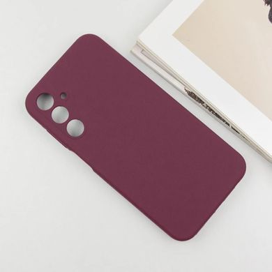 Чохол накладка Silicon Case Full Camera Samsung A56 5G Galaxy A566 Maroon