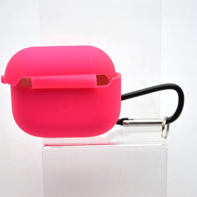 Чехол Silicon Case с микрофиброй для AirPods 3 Barby Pink
