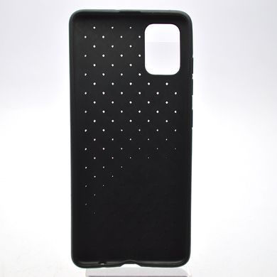 Чехол накладка Weaving Samsung A515 Galaxy A51 Черный