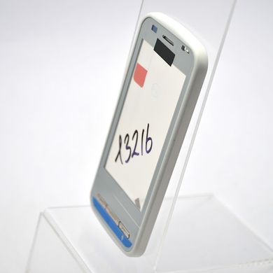 Сенсор (тачскрін) Nokia C6-00 білий з рамкою та клавіатурою HC