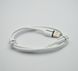 Кабель USB Veron CS06 Silicon Cable Type C 1m White, Білий