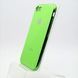 Чехол глянцевый с логотипом Glossy Silicon Case для iPhone 7/8 Green