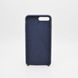 Чехол накладка Silicon Case for iPhone 7 Plus/8 Plus Midnight Blue (08) (C)