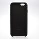 Чохол накладка Silicon Case для iPhone 6/iPhone 6s Black/Чорний