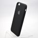Чехол накладка Silicon Case для iPhone 6/iPhone 6s Black/Черный