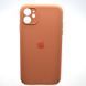 Силіконовий чохол накладка Silicon Case Full Camera для iPhone 11 Begonia