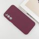 Чохол накладка Silicon Case Full Camera Samsung A56 5G Galaxy A566 Maroon