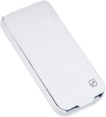 Чехол флип HOCO Duke series HI-L012 для iPhone 5/5S/5SE White