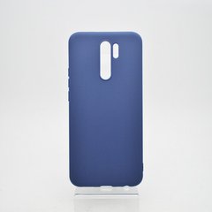 Чохол накладка Silicon Case Full Protective for Xiaomi Redmi 9 Blue