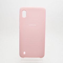 Чохол накладка Silicon Cover for Samsung A105/M105 Galaxy A10/M10 Pink Copy