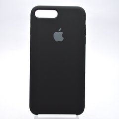 Чехол накладка Silicon Case для Apple iPhone 7 Plus/iPhone 8 Plus Black/Черный