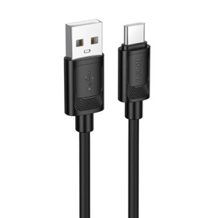 Кабель Hoco X122 silicone USB to Type-C 1m Black