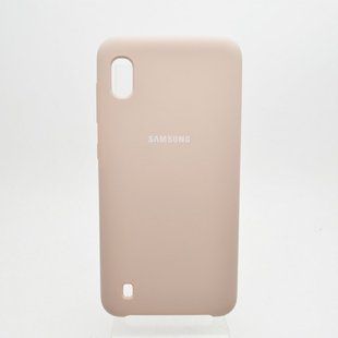 Чохол накладка Silicon Cover for Samsung A105/M105 Galaxy A10/M10 Sand Pink Copy