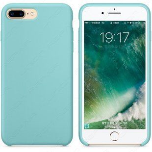 Чохол накладка Silicon Case for iPhone 7 Plus/8 Plus Original Light Blue