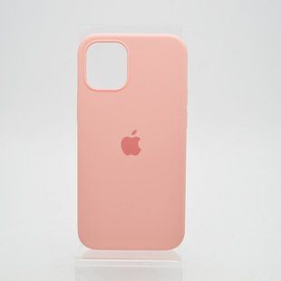 Чехол накладка Silicon Case Full Cover для iPhone 12 Mini 5.4" Pink