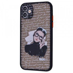 Чехол с рисунком (принтом) WAVE Cartoon Case (PC+TPU) для iPhone 11 (bad teacher)