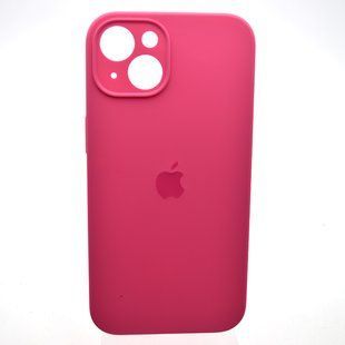 Силиконовый чехол накладка Silicon Case Full Camera для iPhone 13 Dragon Fruit Color