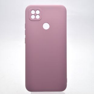 Чохол накладка Silicon Case Full Camera для Xiaomi Redmi 9C/Redmi 10A Bordo
