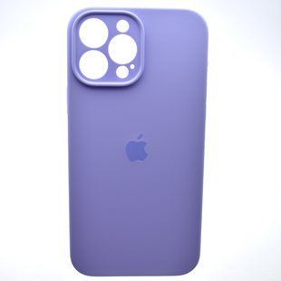 Силіконовий чохол накладка Silicon Case Full camera для iPhone 13 Pro Max Lilac