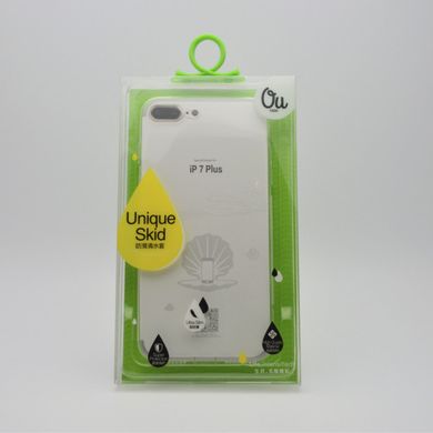 Чехол силикон QU special design for iPhone 7G Plus/8 Plus Transparent