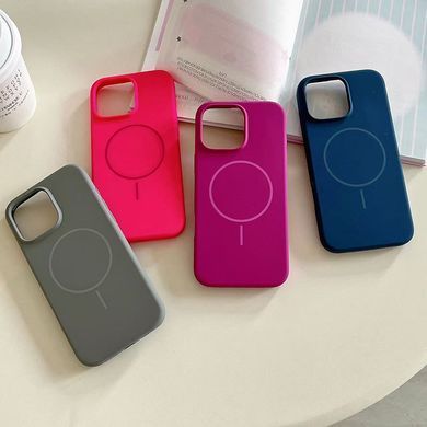 Чохол накладка Silicon Case Slim MagSafe для Apple iPhone 17 Pro Stone