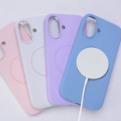 Чохол накладка Silicon Case Slim MagSafe для Apple iPhone 17 Pro Stone