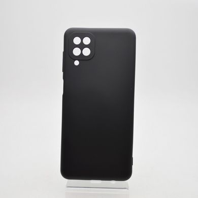 Чехол накладка Full Silicon Cover для Samsung A125 Galaxy A12 (2021) Black