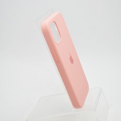 Чехол накладка Silicon Case Full Cover для iPhone 12 Mini 5.4" Pink