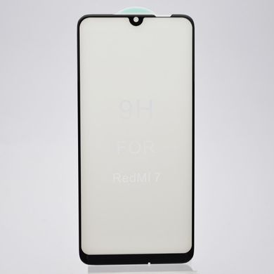 Защитное стекло 5D для Xiaomi Redmi 7 Black тех. пакет