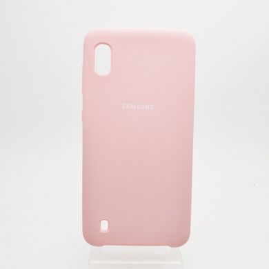 Чехол накладка Silicon Cover for Samsung A105/M105 Galaxy A10/M10 Pink (C)