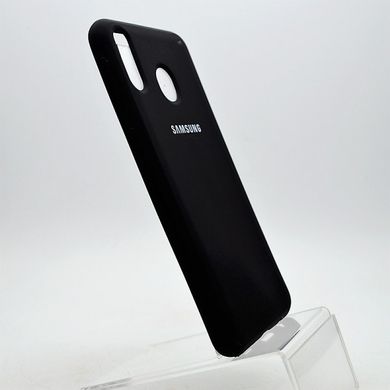 Чехол накладка New Silicon Cover for Samsung M205 Galaxy M20 (2019) Black Copy