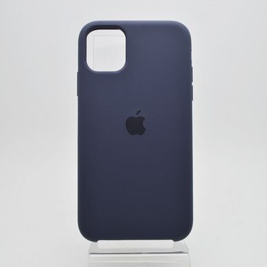 Чехол накладка Silicon Case для iPhone 11 Midnight Blue Copy