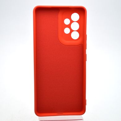 Чохол накладка Silicon Case Full Camera для Samsung A536 Galaxy A53 Red/Червоний