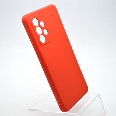 Чехол накладка Silicon Case Full Camera для Samsung A536 Galaxy A53 Red/Красный