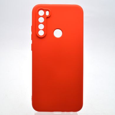 Силіконовий чохол накладка Silicon Case Full Camera Lakshmi для Xiaomi Redmi Note 8T Red/Червоний