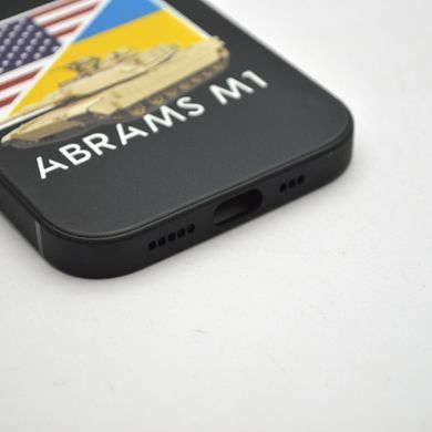 Чехол с патриотическим принтом (рисунком) TPU Epic Case для iPhone 14 Pro (Abrams 1)