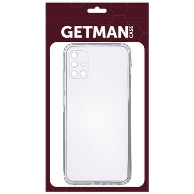 Силіконовий прозорий чохол накладка TPU Getman для Samsung A715 Galaxy A71 Transparent/Прозорий