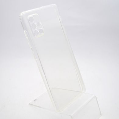 Силиконовый прозрачный чехол накладка TPU Getman для Samsung A715 Galaxy A71 Transparent/Прозрачный