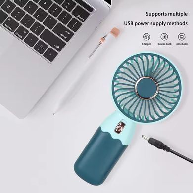 Портативний вентилятор MiniFan ZB088C 250 mAh Blue (Синій)