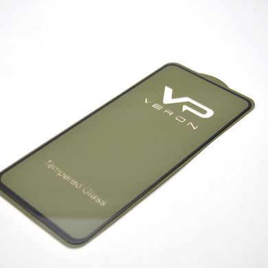 Захисне скло Veron Full Glue для Xiaomi Redmi 10 Black/Чорна рамка