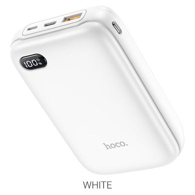 Зовнішній акумулятор PowerBank Hoco Q2A 20000mHa White/Білий